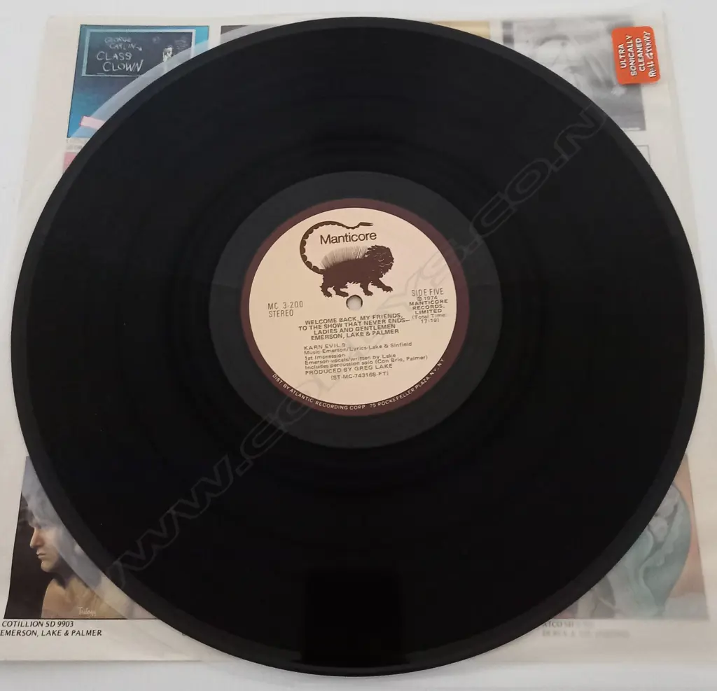 Emerson, Lake & Palmer, Welcome Back My Friends To The Show That Never Ends - Ladies And Gentlemen, (Triple Album) Image 1++